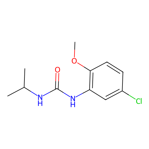 1-(5-Chloro-2-methoxyphenyl)-3-propan-2-ylurea structure