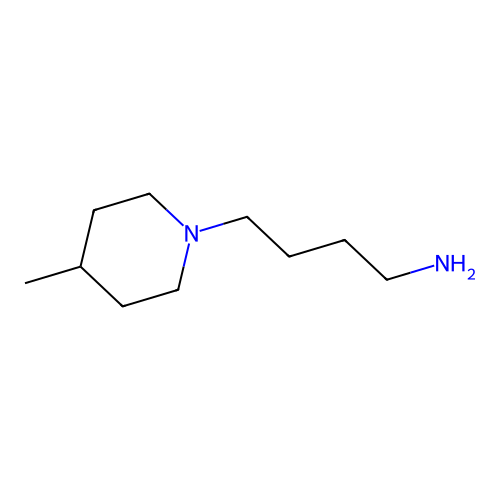 4-(4-Methylpiperidin-1-yl)butan-1-amine structure
