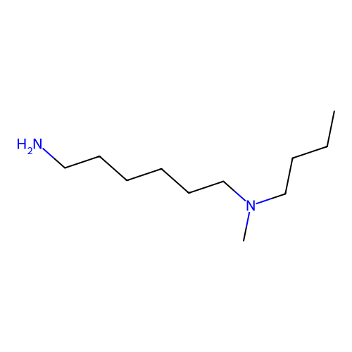 N'-butyl-N'-methylhexane-1,6-diamine structure
