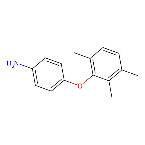 4-(2,3,6-Trimethylphenoxy)aniline structure