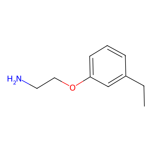 2-(3-Ethylphenoxy)ethanamine structure