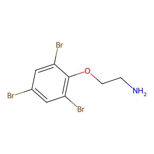 2-(2,4,6-Tribromophenoxy)ethanamine structure