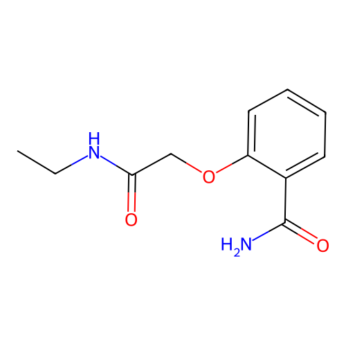 Benzamide, 2-[2-(ethylamino)-2-oxoethoxy]- structure