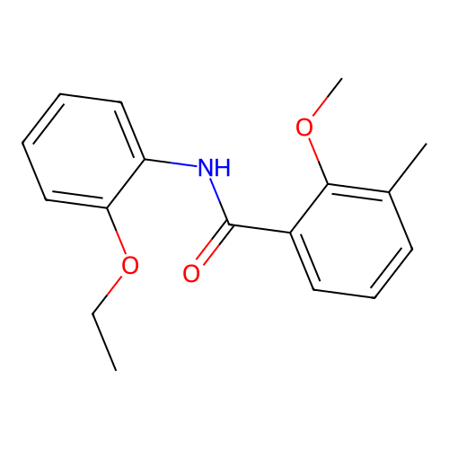 N-(2-ethoxyphenyl)-2-methoxy-3-methylbenzamide structure