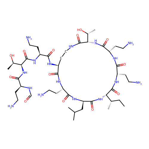环杆菌素 structure