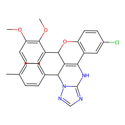 C27H23ClN4O3 structure