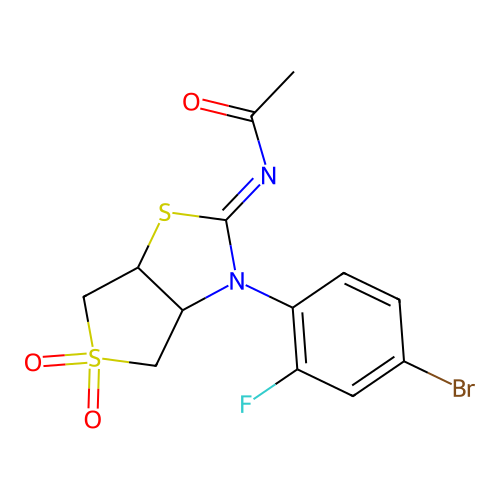 C13H12BrFN2O3S2 structure