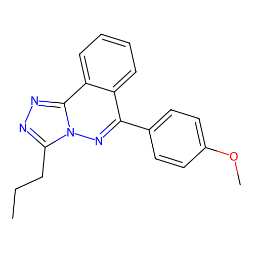 6-(4-Methoxyphenyl)-3-propyl-[1,2,4]triazolo[3,4-a]phthalazine structure