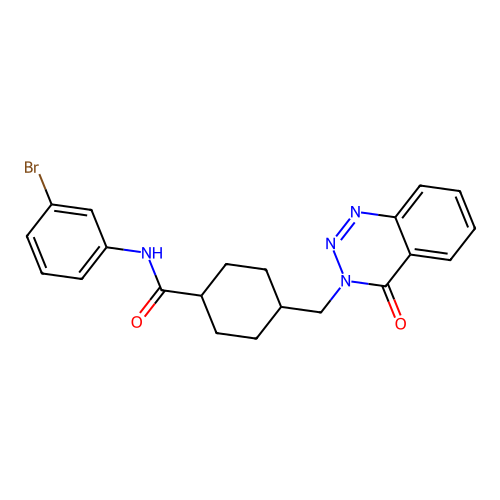 C21H21BrN4O2 structure
