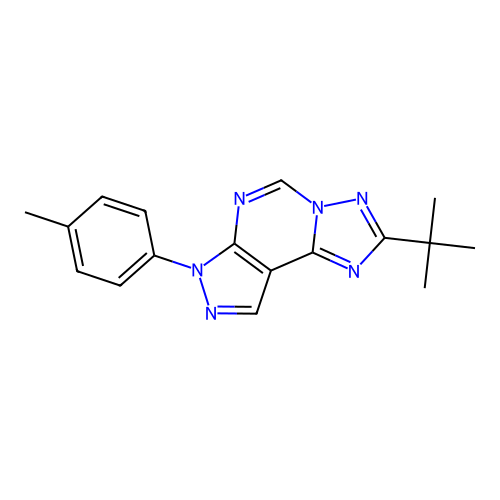 4-tert-butyl-10-(4-methylphenyl)-3,5,6,8,10,11-hexaazatricyclo[7.3.0.0^{2,6}]dodeca-1(9),2,4,7,11-pentaene structure