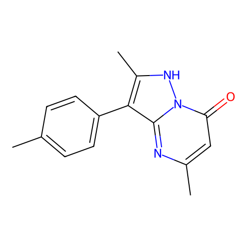 2,5-Dimethyl-3-(p-tolyl)pyrazolo[1,5-a]pyrimidin-7-ol structure