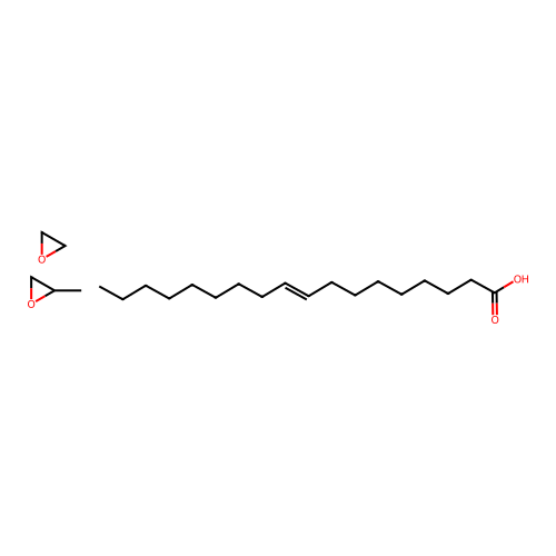 PEG-55 propylene glycol oleate structure
