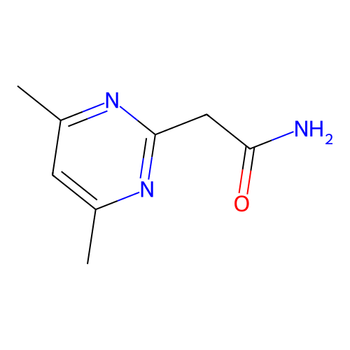 2-(4,6-Dimethylpyrimidin-2-yl)acetamide structure