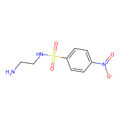 N-(2-Aminoethyl)-4-nitrobenzene-1-sulfonamide structure