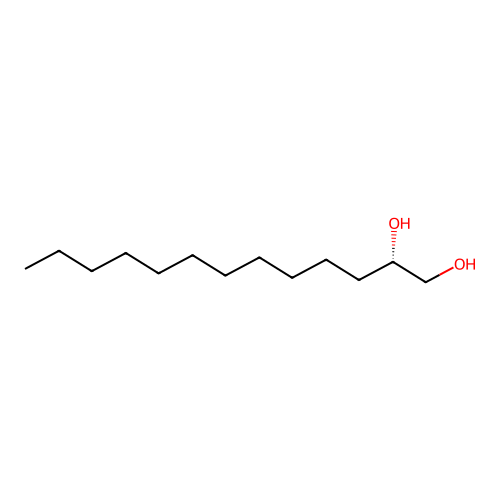 (s)-1,2-Tridecanediol structure