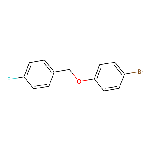 4-Bromophenyl-(4-fluorobenzyl)ether structure