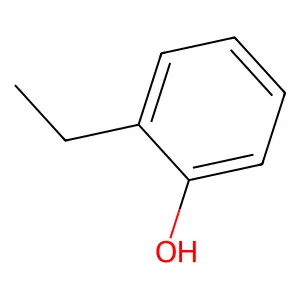 2-乙基苯酚 structure