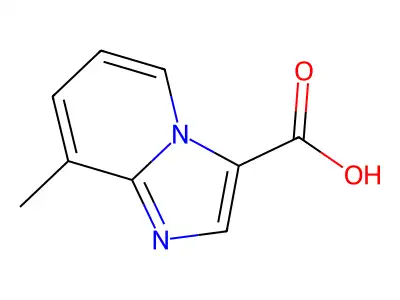 Imidazo(1,2-a)pyridine-3-carboxylic acid, 7-methyl- structure