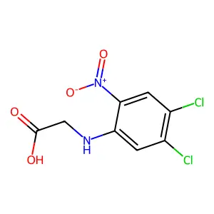 Glycine, N-(4,5-dichloro-2-nitrophenyl)- structure