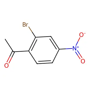 1-(2-Bromo-4-nitrophenyl)ethanone structure