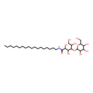 N-硬脂酰乳糖酰胺 structure