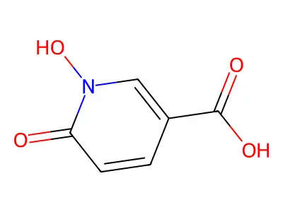 1-Hydroxy-6-oxo-1,6-dihydropyridine-3-carboxylic acid structure