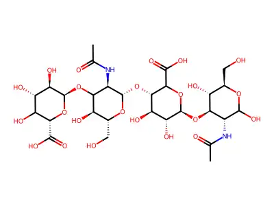 透明质酸 structure