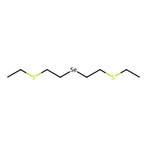 Ethane, 1,1'-selenobis(2-(ethylthio)- structure