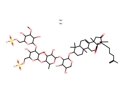 Psolusoside A structure