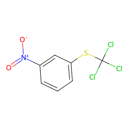 1-Nitro-3-[(trichloromethyl)sulfanyl]benzene structure