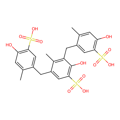 聚甲酚磺醛 structure