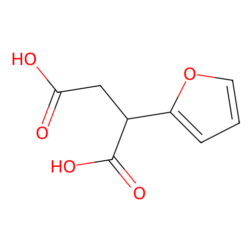 2-(2-Furyl)succinic acid structure