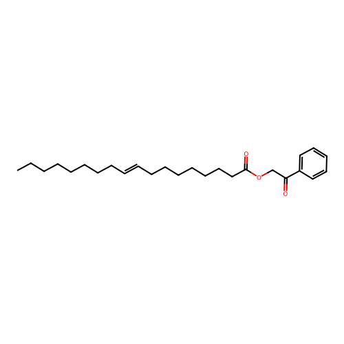 Phenacyl Octadec-9-enoate structure