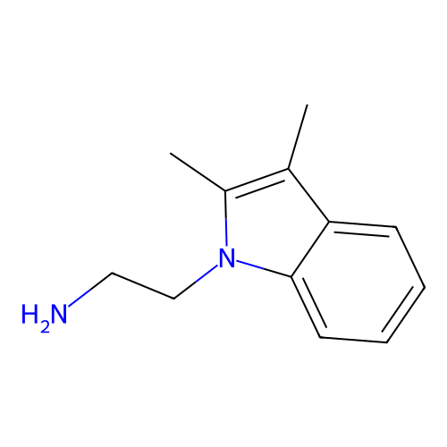 2-(2,3-Dimethylindol-1-yl)ethanamine structure