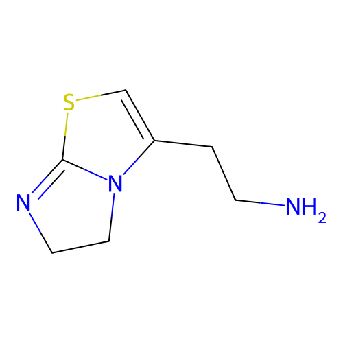 2-{5H,6H-imidazo[2,1-b][1,3]thiazol-3-yl}ethan-1-amine structure