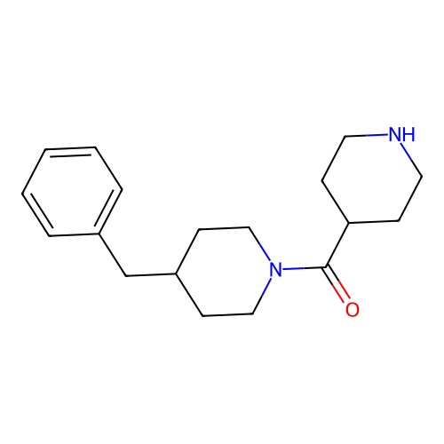 4-Benzylpiperidyl 4-piperidyl ketone structure
