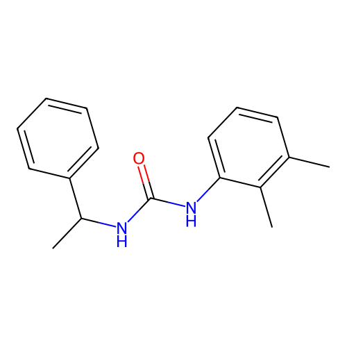 1-(2,3-Dimethylphenyl)-3-(1-phenylethyl)urea structure