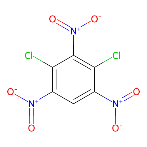 2,4-Dichloro-1,3,5-trinitrobenzene structure