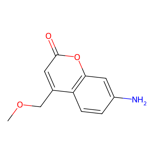 7-Amino-4-(methoxymethyl)-2H-chromen-2-one structure