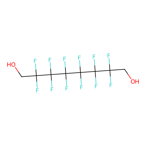 1H,1H,8H,8H-Perfluorooctane-1,8-diol structure