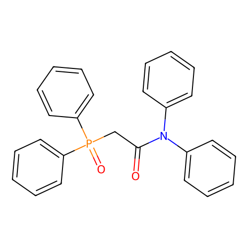 Acetamide, 2-(diphenylphosphinyl)-N,N-diphenyl- structure