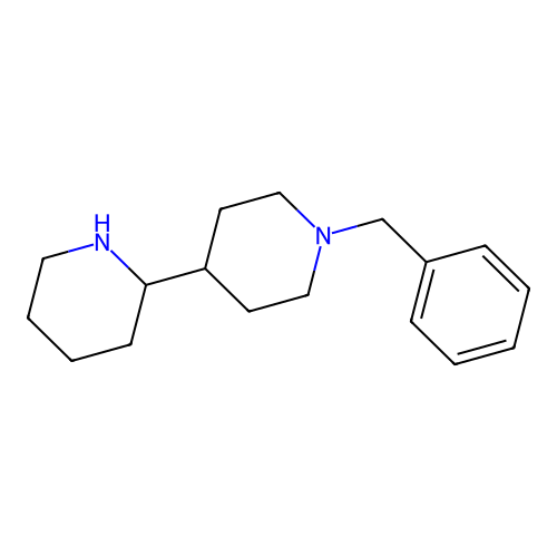 1'-Benzyl-2,4'-bipiperidine structure