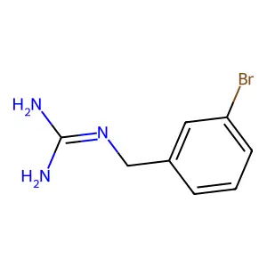 (76Br)-3-Bromobenzylguanidine structure