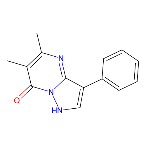 5,6-Dimethyl-3-phenylpyrazolo[1,5-a]pyrimidin-7-ol structure