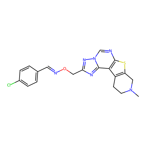 C19H17ClN6OS structure
