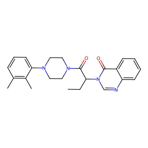3-(1-(4-(2,3-dimethylphenyl)piperazin-1-yl)-1-oxobutan-2-yl)quinazolin-4(3H)-one structure