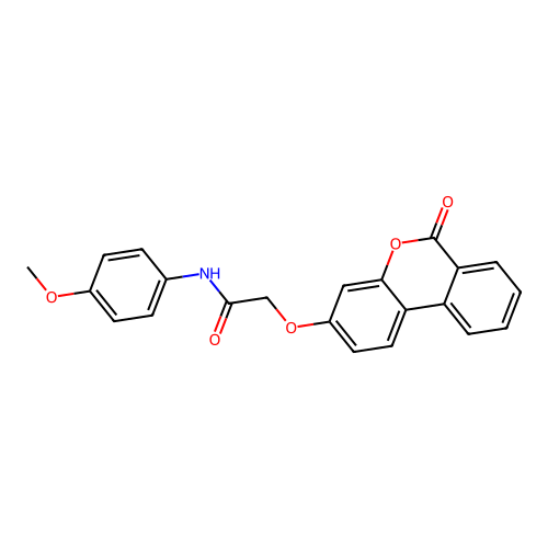 N-(4-methoxyphenyl)-2-((6-oxo-6H-benzo[c]chromen-3-yl)oxy)acetamide structure