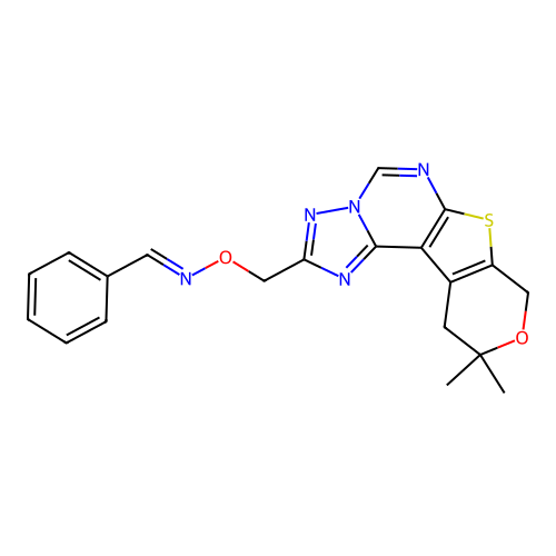 C20H19N5O2S structure