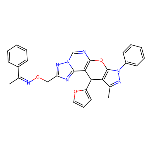 C29H23N7O3 structure