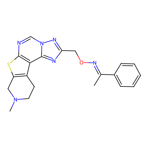 C20H20N6OS structure